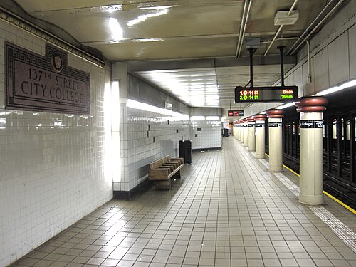 137th Street–City College (IRT Broadway–Seventh Avenue Line)